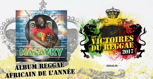 Album Reggae Africain Victoires du Reggae 2017
