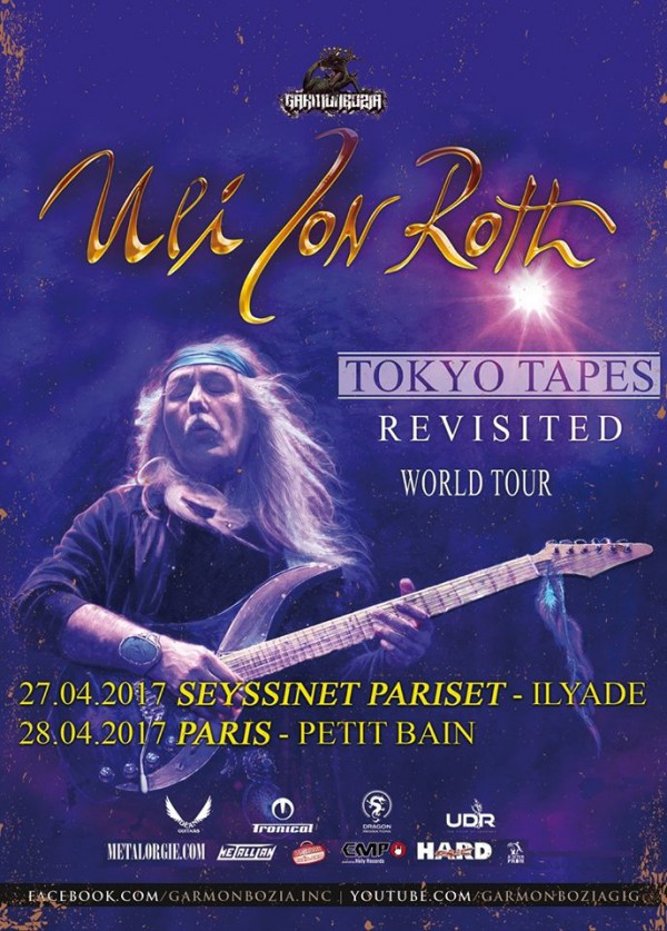 uli jon roth, scorpions, concert, france, grenoble, tokyo tapes