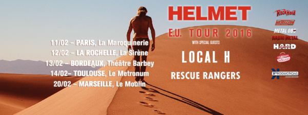 helmet, alternatif, metal, concerts, france, 2017