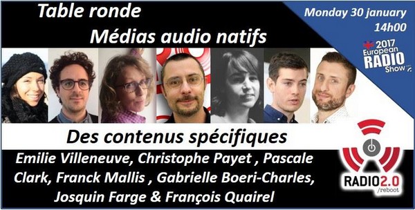 salon de la radio, rencontres radio 2.0, webradio, podcast, playlists, conference