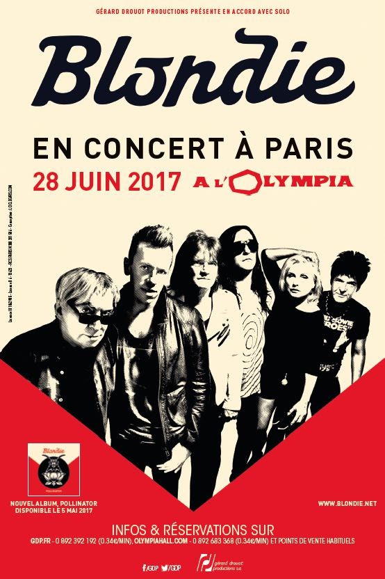 Blondie, concert, Fun, olympia