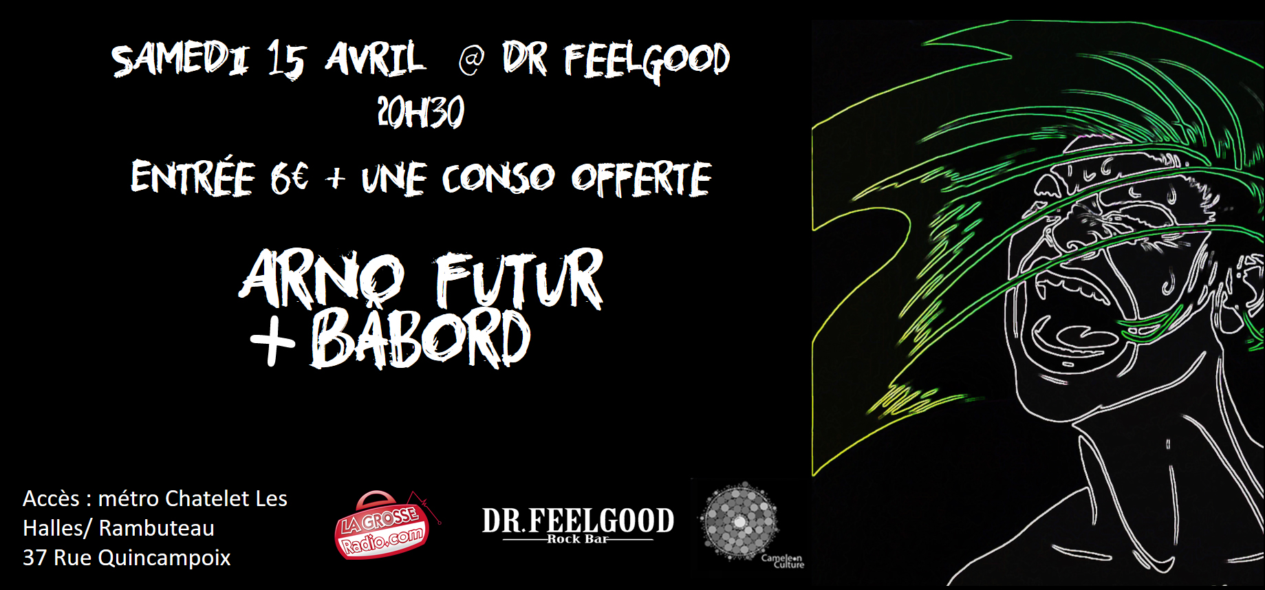 Cannibal, Punk, Rock, 2017, arno futur, babord