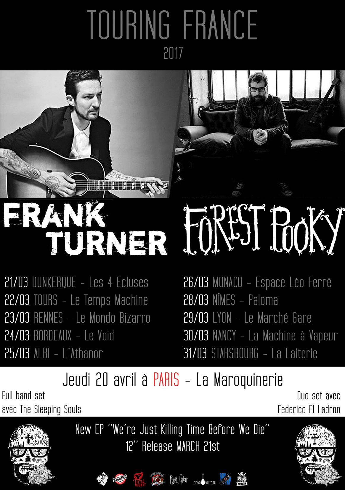 Frank Turner, Forest pooky, pop, folk, nouvel album, clip, tournée