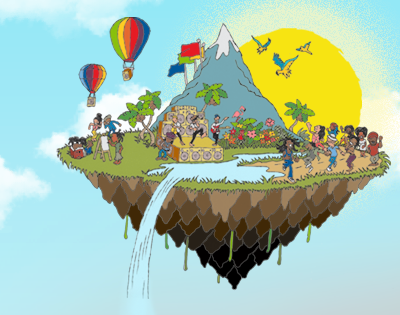 Gentleman's Dub Club pochette album Dubtopia