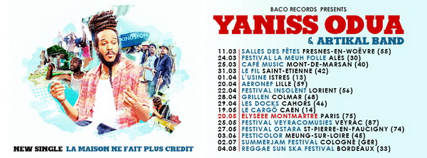 Yaniss Odua Tour 2017