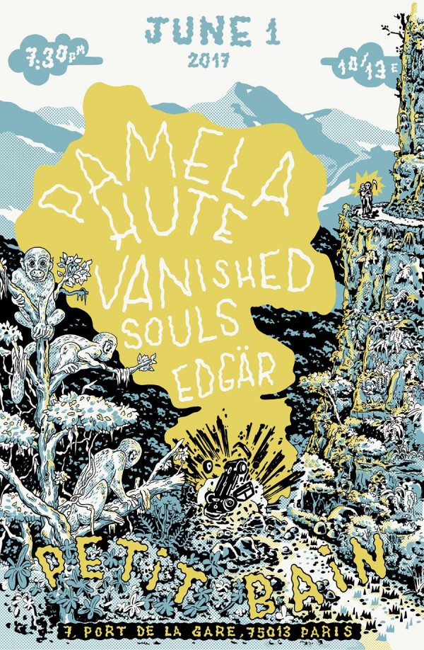 Pamela Hute au petit Bain le 1er juin