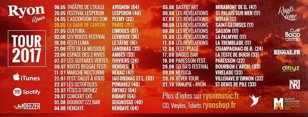 Ryon summer Tour 2017