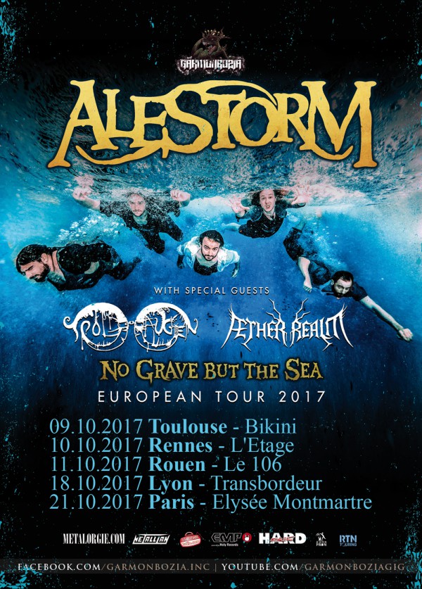 Alestorm tour