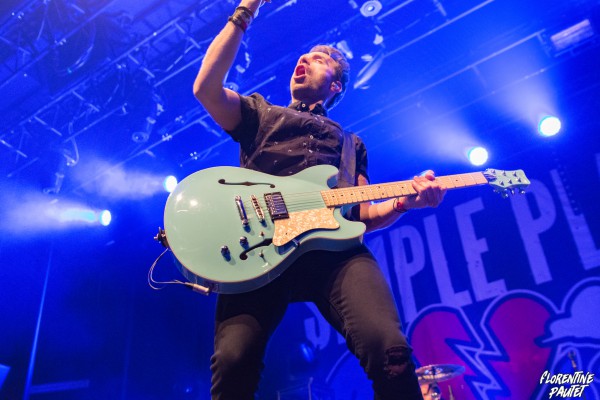 Simple Plan, Pierre Bouvier, Seb Lefebvre, chuck comeau, jeff stinco, florentine pautet, bataclan