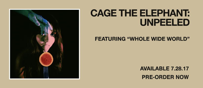 cage the elephant, nouvel album, live, unpeeled