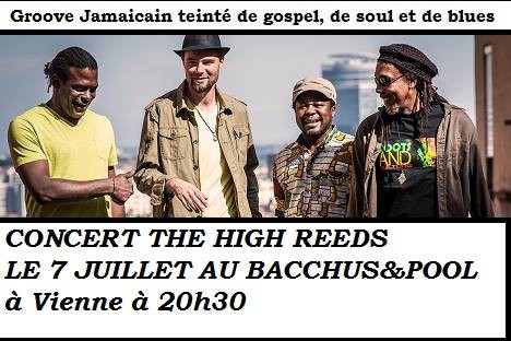 Thze High Reeds au Bacchus & Pool