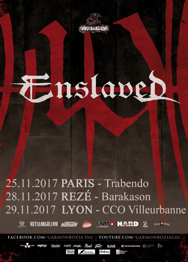 Enslaved Tour