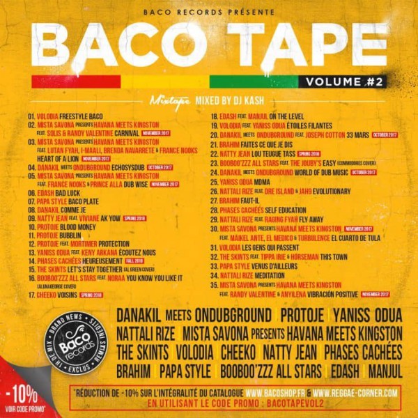 baco tape, dj kash, danakil