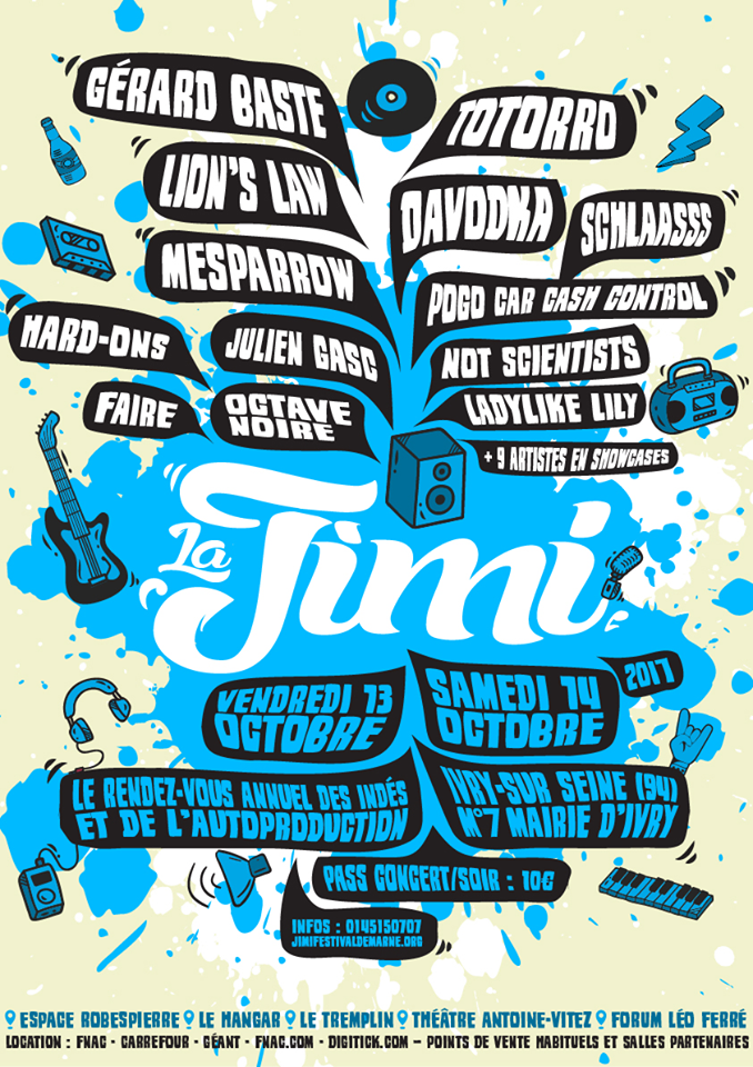 la JIMI, ivry sur seine, festival, P3C, pogo car crash control