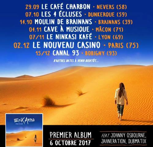 Erik Arma - Citoyen du Monde tour