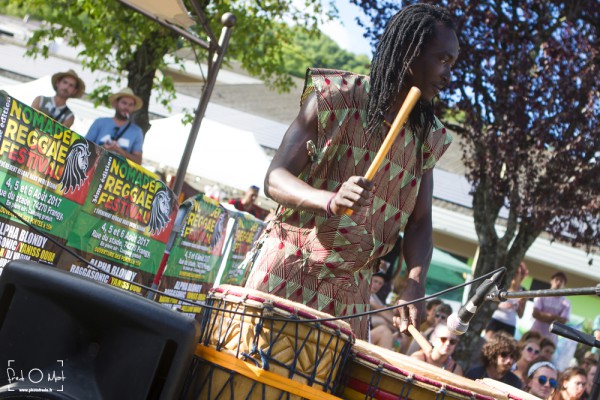 nomade reggae festival, frangy, percussions