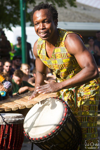 nomade reggae festival, frangy, percussions