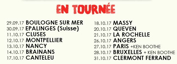 Inna de Yard Tour automne 2017