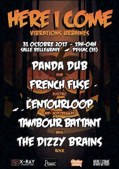 here i come, vibrations urbaines, 31 octobre