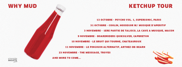 Why Mud, Seven Tides, clip, ketchup, tournée