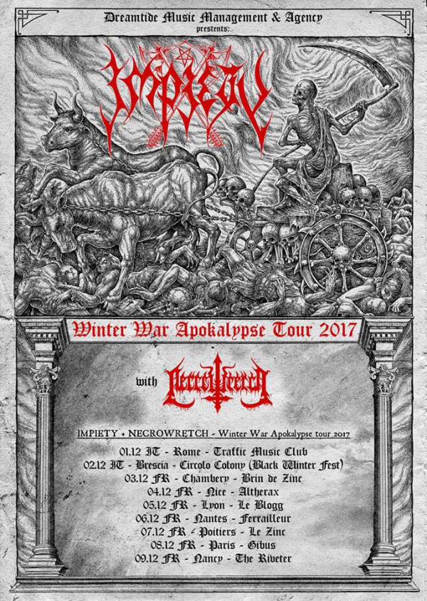 Impiety tour