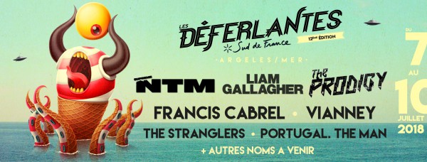 Déferlantes 2018 premiers noms