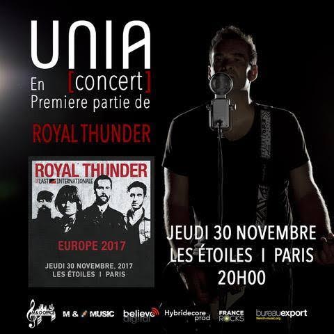 Royal Thunder, Unia, Les Etoiles, concert