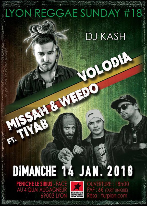 Lyon Reggae sunday 18