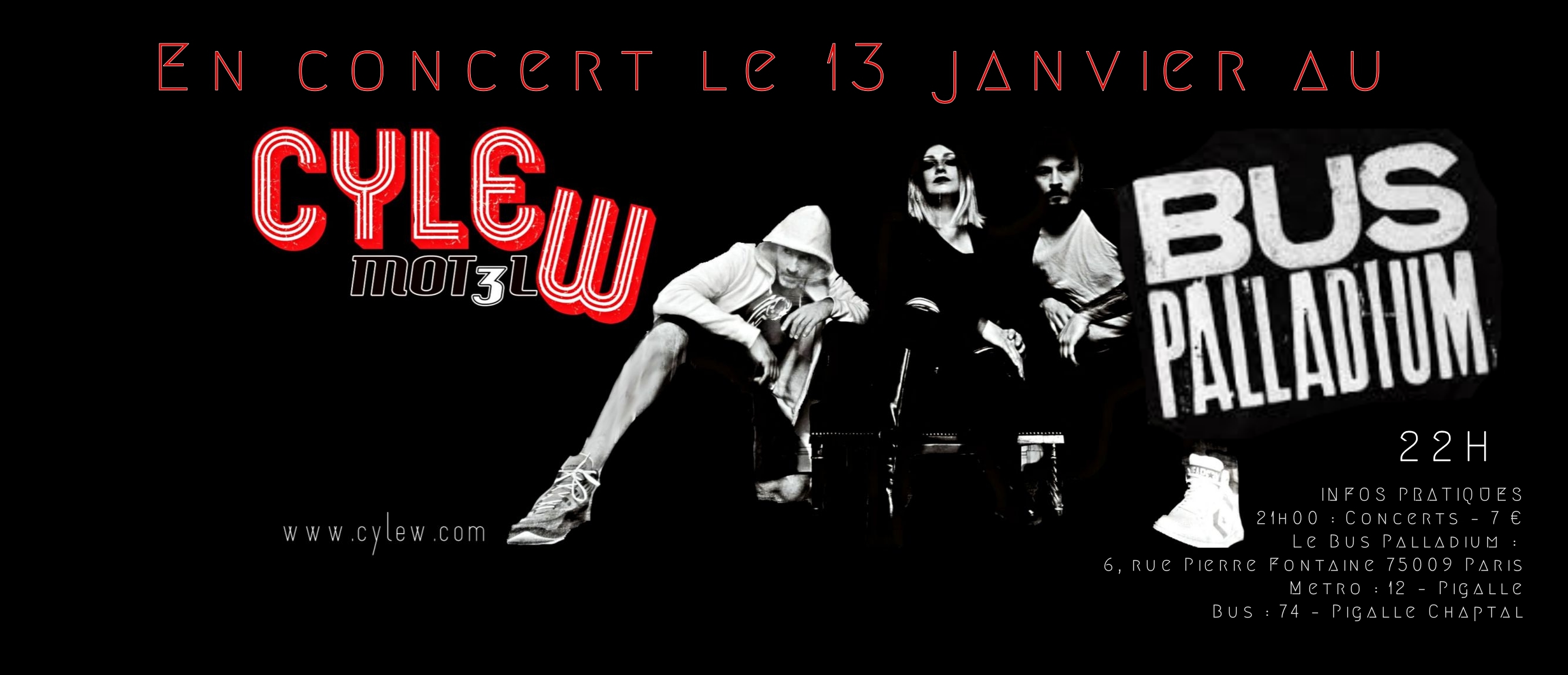 cylew, concert, bus palladium