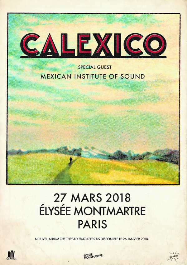 Calexico, Mexican Institute of Sound, Elysée Montmartre