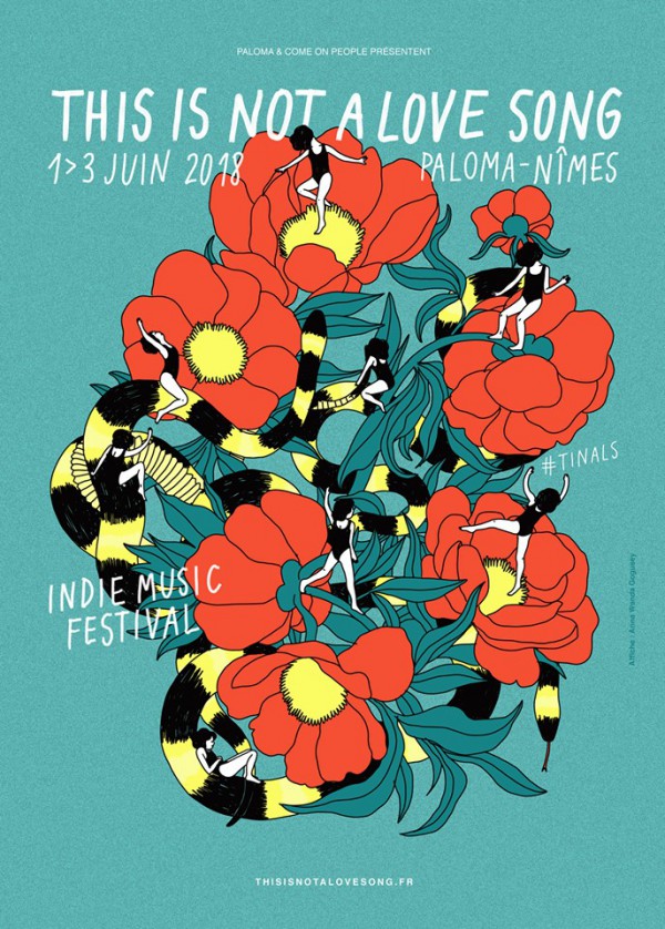 tinals, 2018, nimes, ty segall, beck, jesus and mary chain, breeders