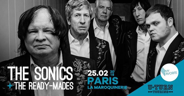 The Sonics - La Maroquinerie 25/02/18