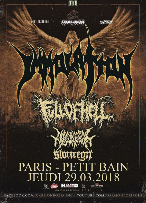 concert, death metal, black metal, grindcore, petit bain