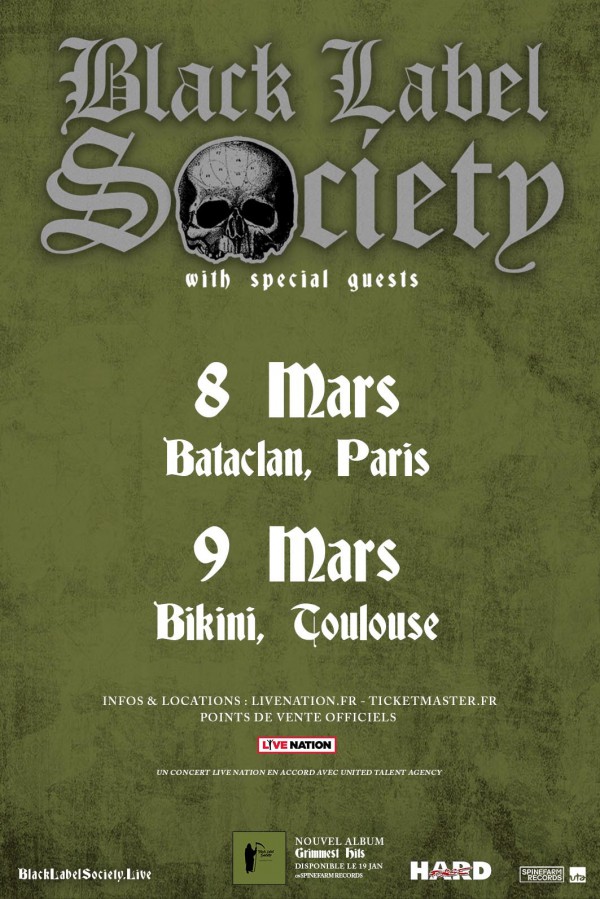 clip, nouvel album, mort, grande faucheuse, black label society