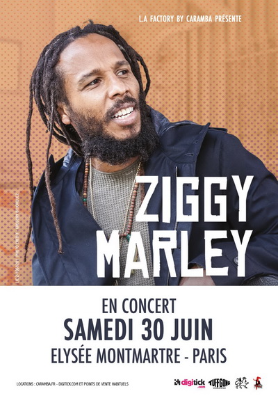 Ziggy Marley -  Elysée Montmartre 30 Juin 2018