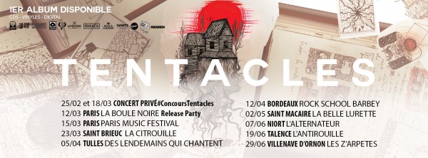 I Am Stramgram, Tentacles, tournée, album