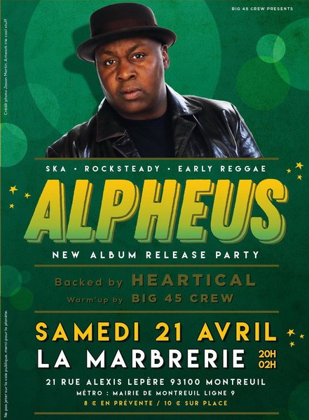Alpheus - Release party - La Marbrerie