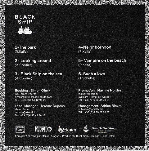 Black Ship - On The Sea back