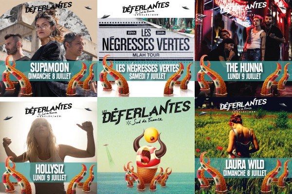 Déferlantes 2018 dernieres annonces