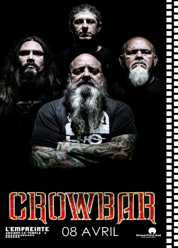 concert, l'empreinte, sludge, crowbar
