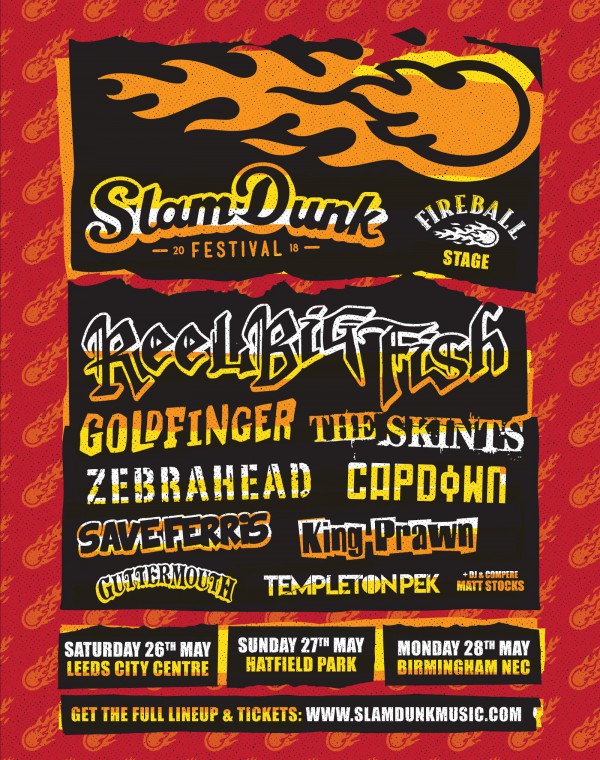 slam dunk, festival, affiche, ska, punk