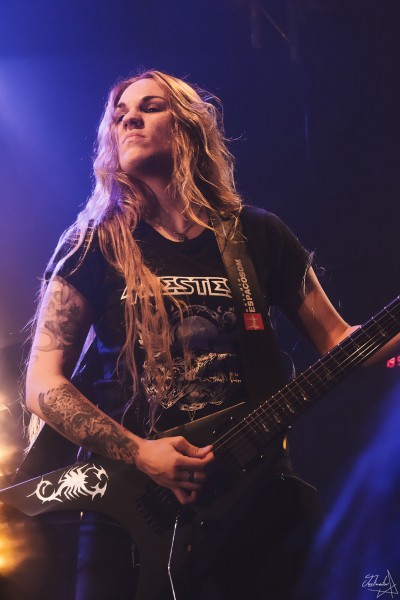 Nervosa, thrash, metal, live, petit bain, garmonbozia