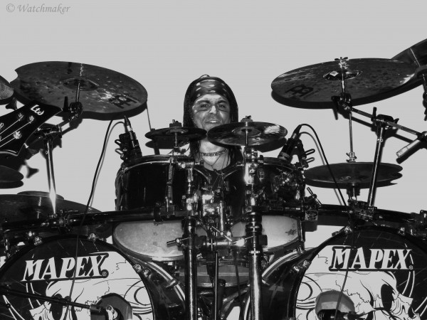 Serial Drummer, Franky Costanza, Dagoba, Blazing War Machine, live, report, black metal, indus