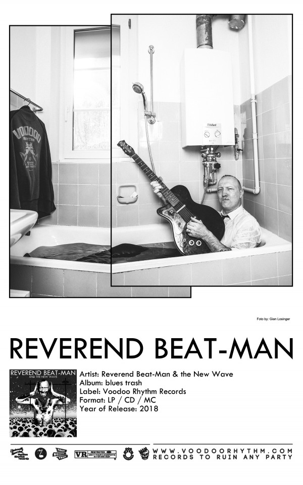 Reverend Beat Man Blues Trash Promo Pics