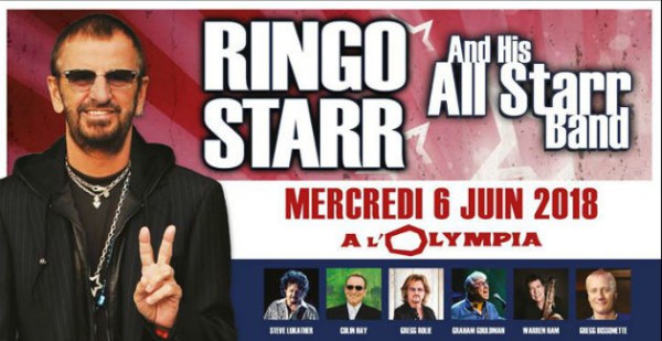 ringo starr, olympia, 2018, paris
