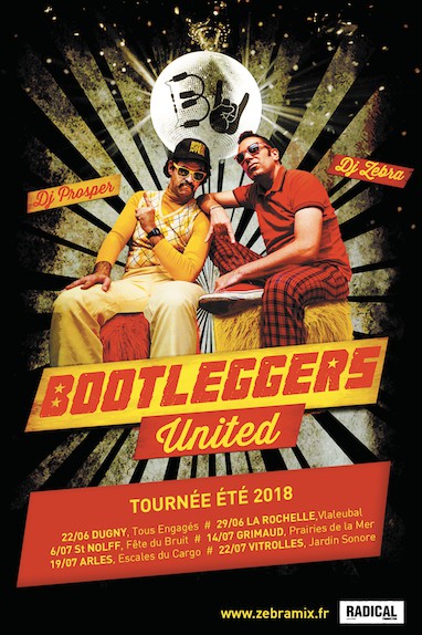 Bootleggers United, tournée été 2018