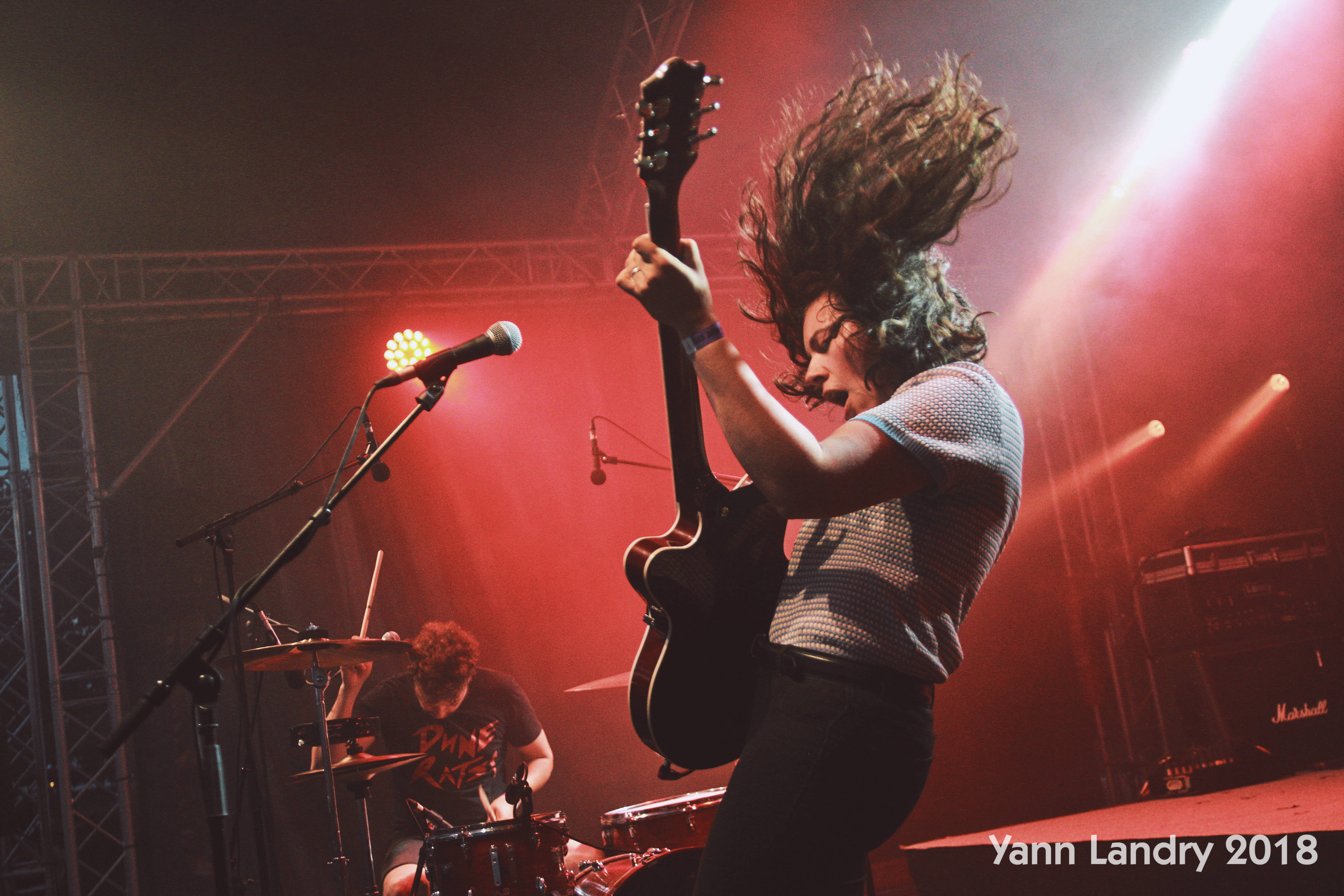 cheveux en l'air, Jack White, Popolopopopo, Yann Landry, Rock