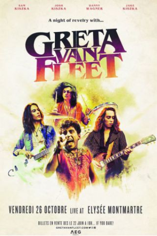 Greta Van Fleet Elysée Montmartre 2018