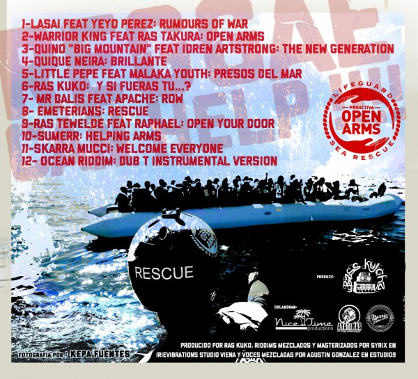 Cover Open Arms Riddim - Reggae Can Help