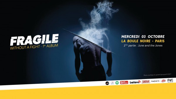 Fragile, June and the Jones, Boule Noire, 03/10, concert, paris